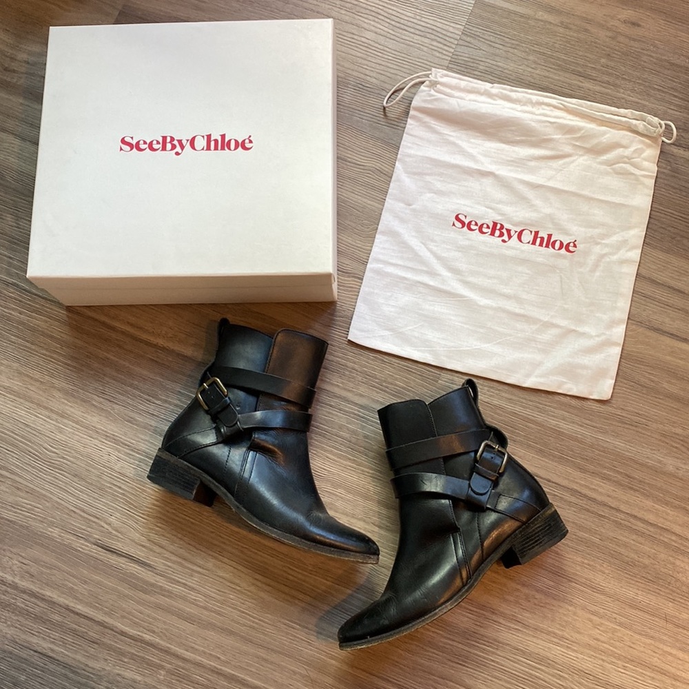 See by Chloe ankle boots